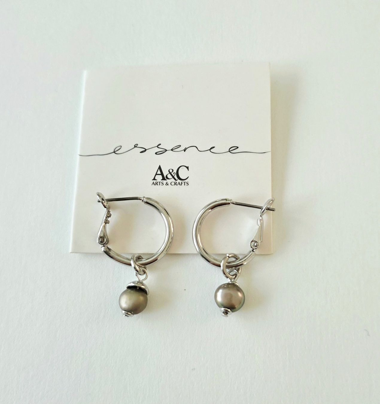 Boucles d'oreille: Design Creolen mit Perlen - A&C neu – Neuf avec emballage d'origine à Uetikon am See par Springdream 2