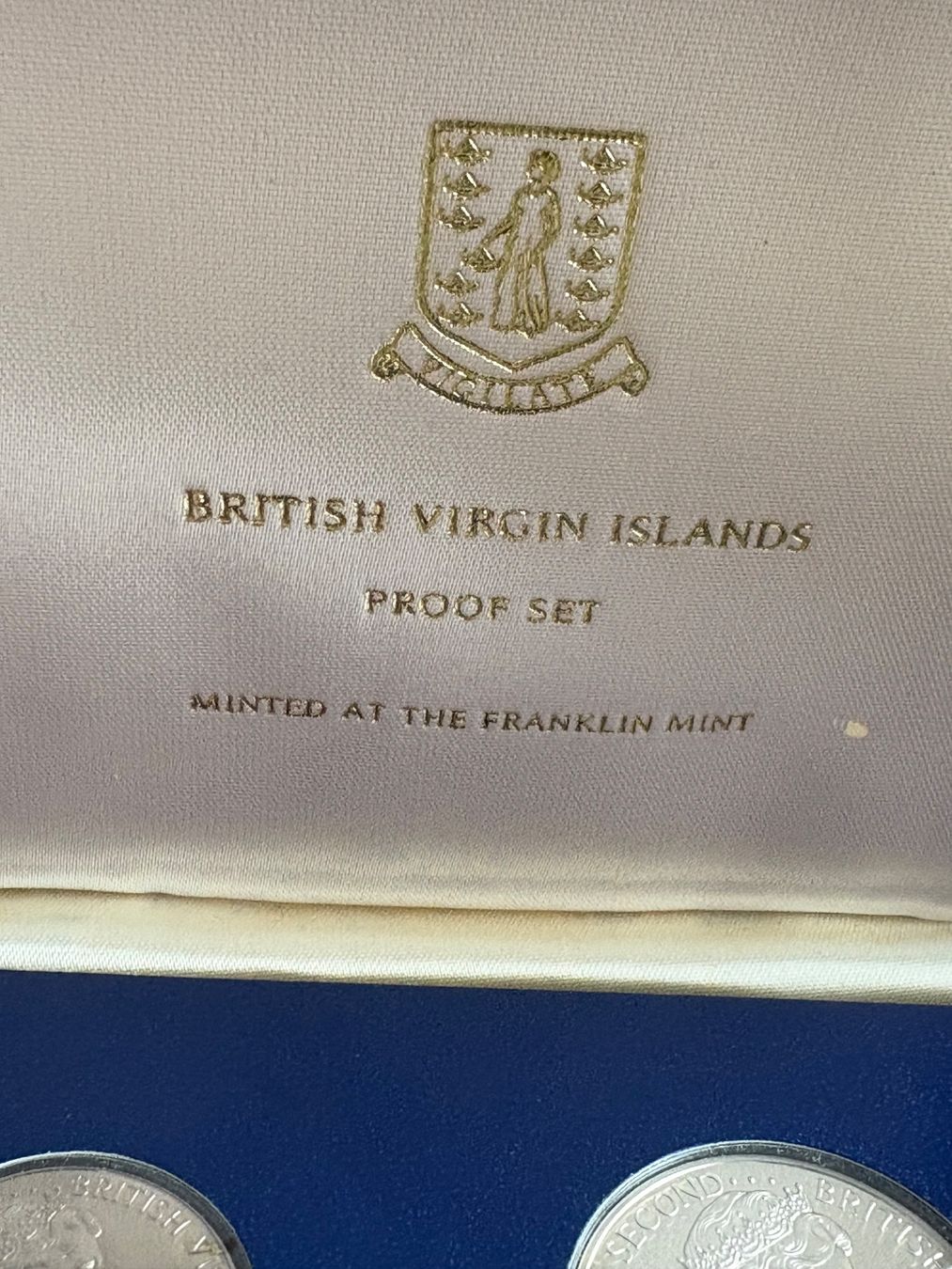 Tutti le monete: Virgin Island Münzsatz 1977 Silber – Nuovo e nell'imballaggio originale da Zürich venduto da mysilvercoin 3
