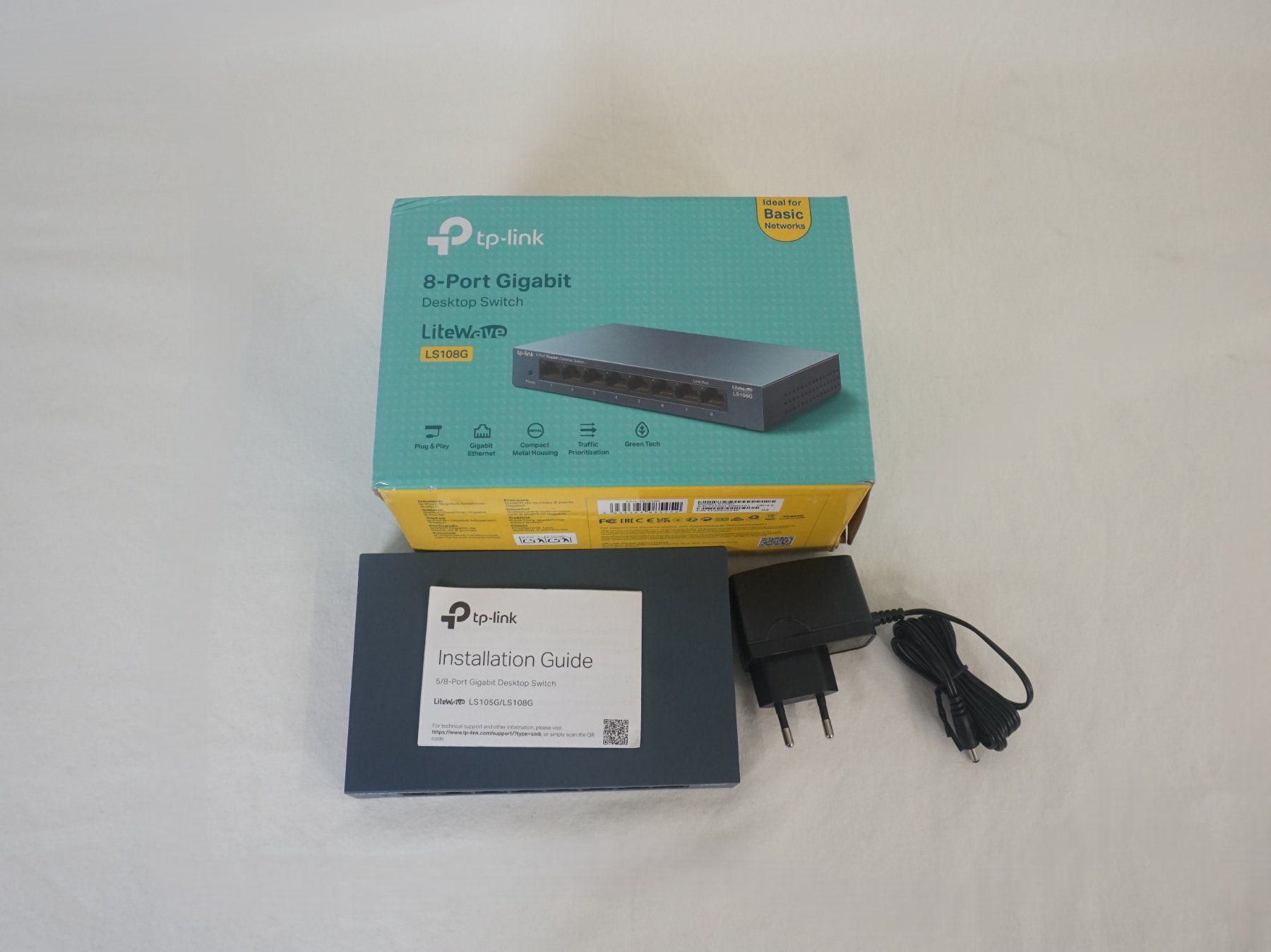 TP-Link Modems & Router: tp-Link 8-Port Gigabit – Neu (gemäss Beschreibung) aus Pratteln von Restwert_Pratteln 9