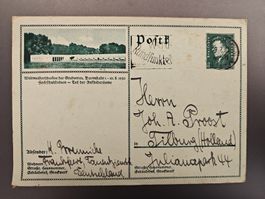 Ansichtskarte Weltmeisterschaften Studenten 1930 Darmstadt