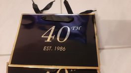 K.. 108 R T) Neu! 2er Set 40 Jahre 1986 Geschenk Sack