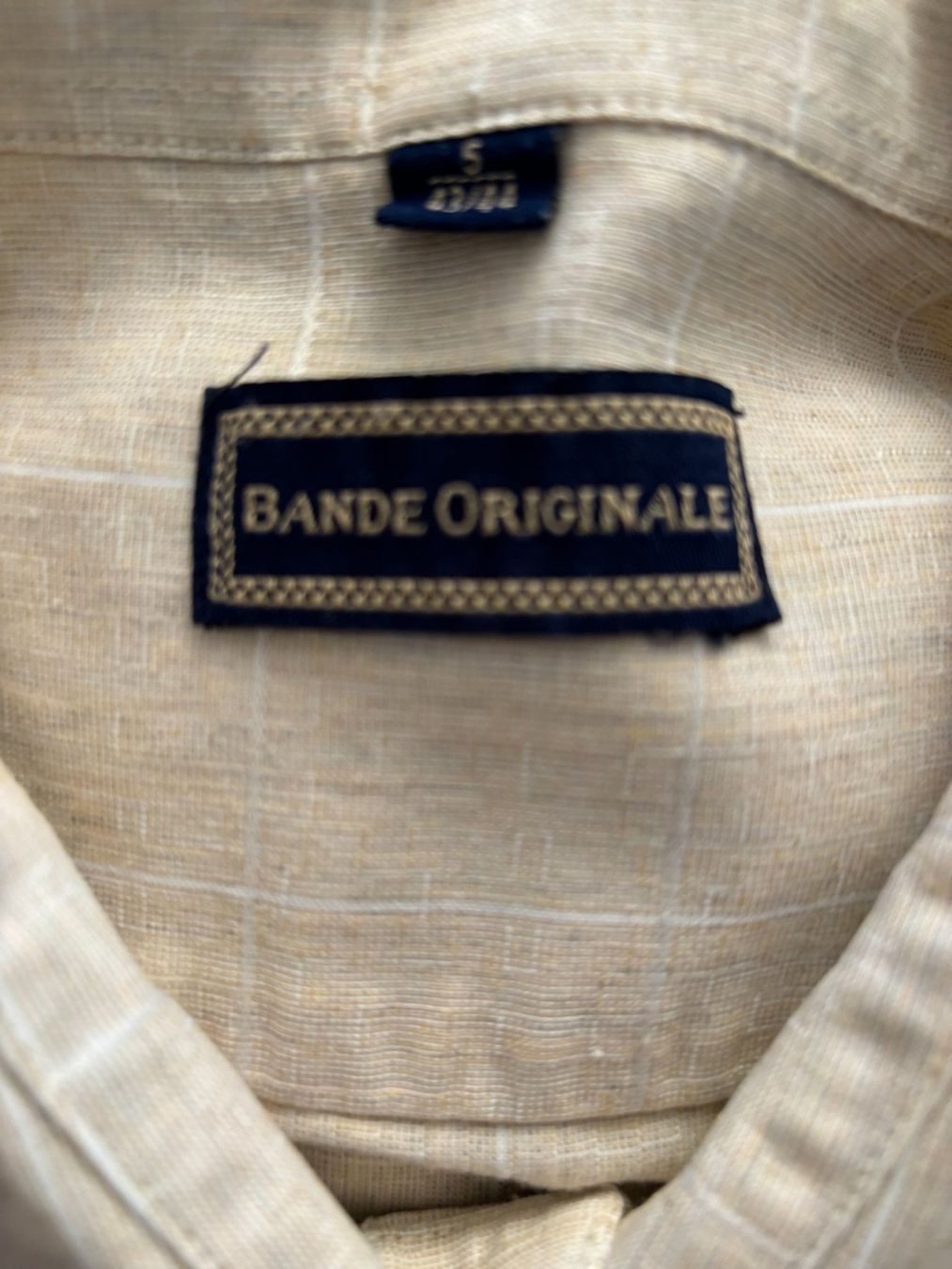 Camicie: Chemise à manches courtes beige – Usato da OBERENGSTRINGEN venduto da Lolo6316 4