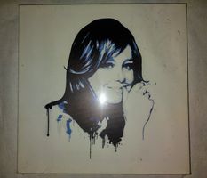 FÜR HILDE LEINWANDDRUCK CD SCHLAFBRILLE NEU * HILDEGARD KNEF