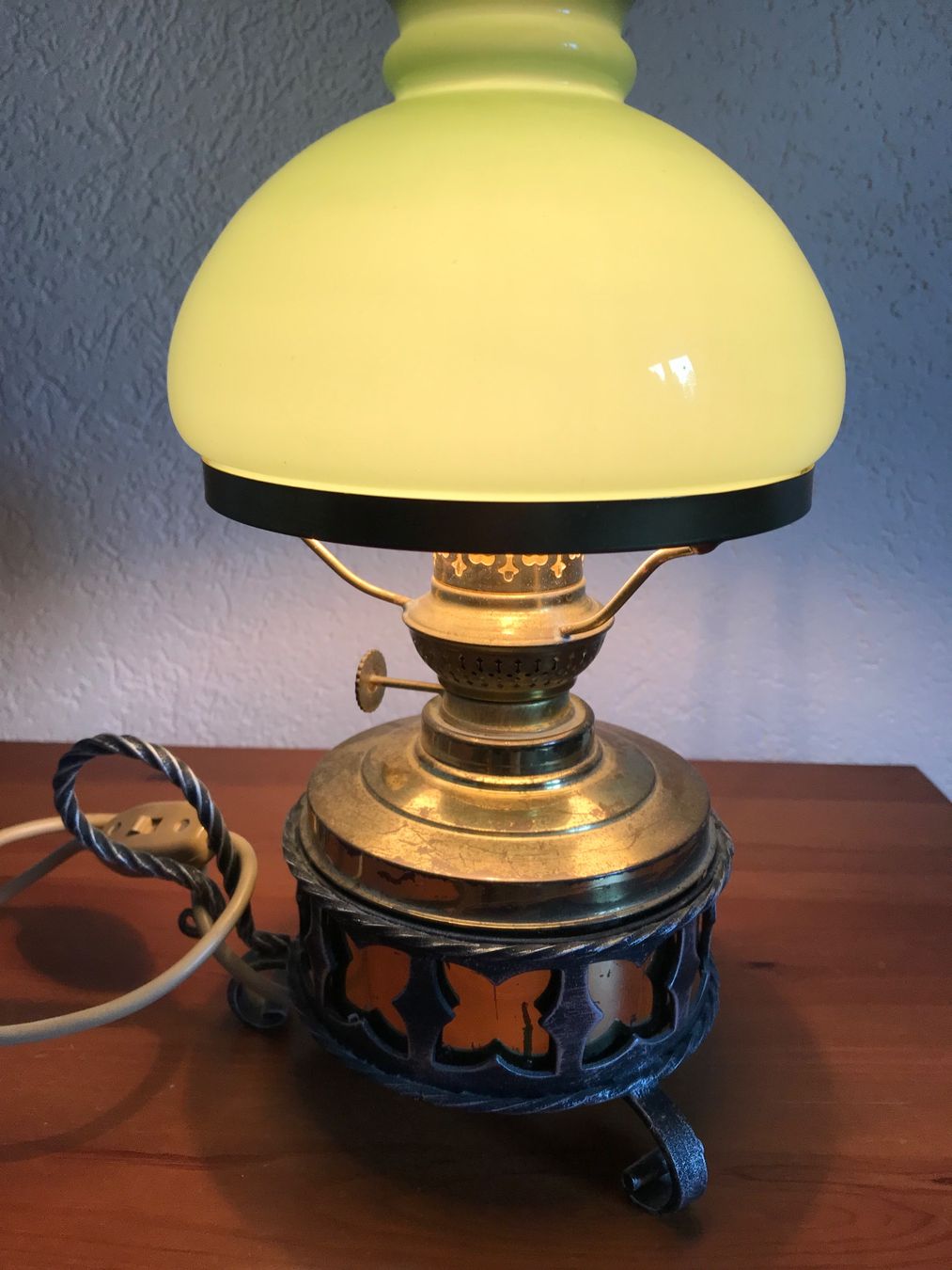 Lampade: Messinglampe antik – Usato da Frenkendorf venduto da Schauenburgy 3