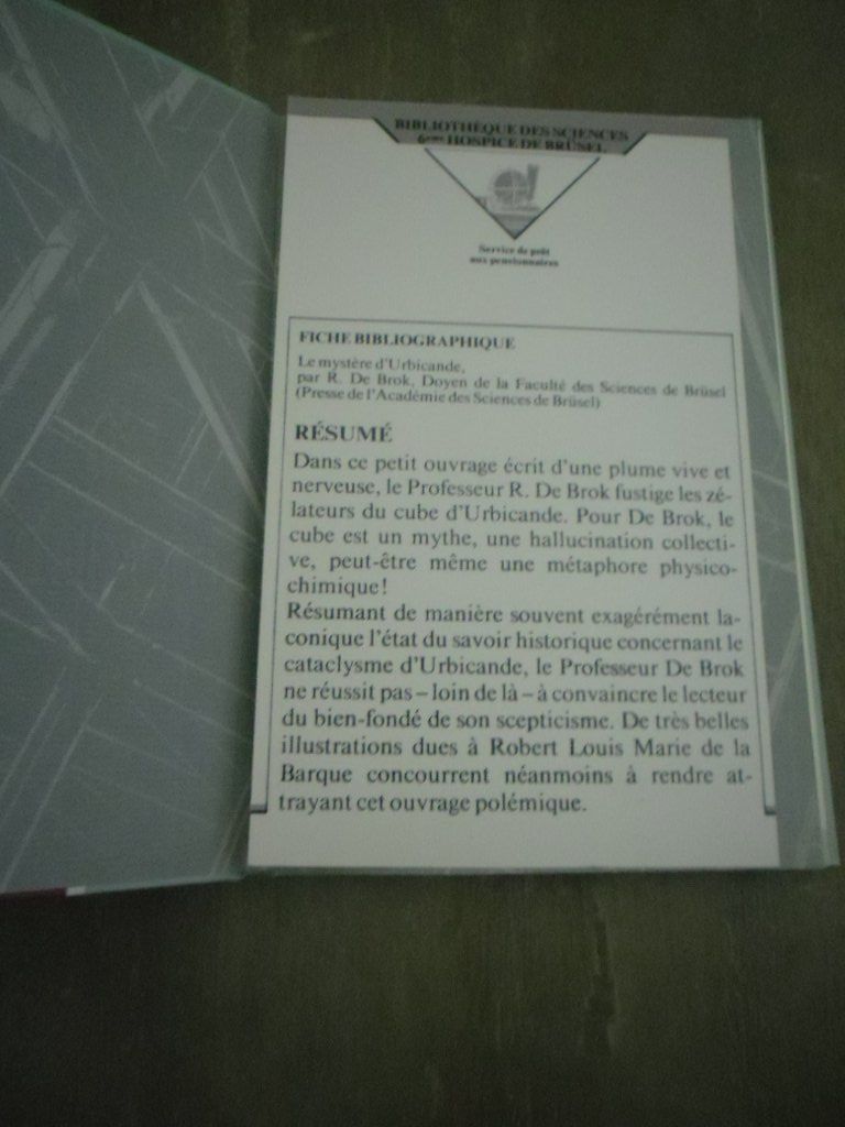 Fumetti: Le mystère d'Urbicande – Usato da Satigny venduto da monocle 4