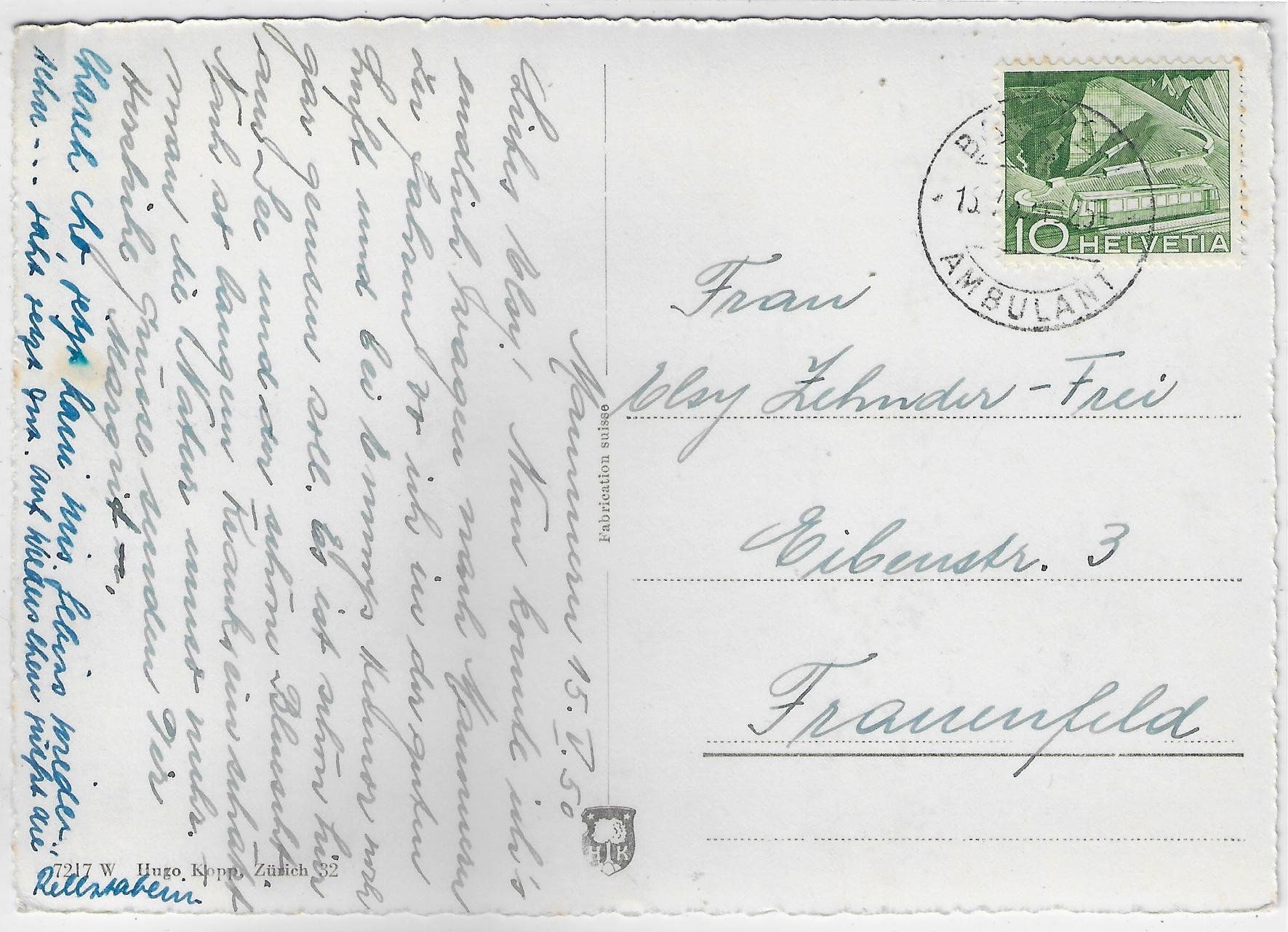 Cartoline postali: Kurort Mammern am Untersee – Usato da Ettingen venduto da Kartenplanet 1