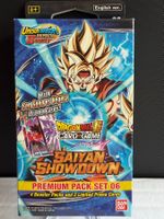 DRAGON BALL SUPER – SAIYAN SHOWDOWN (PP06) PREMIUM PACK 🇬🇧