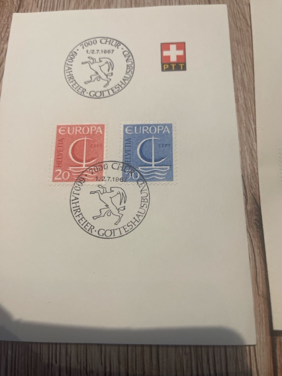 Alle Briefmarken: Briefmarken – Gebraucht aus Chur von eagle86federico 1
