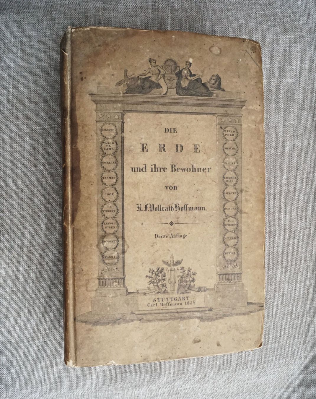 Bücher: Die Erde und ihre Bewohner. Ein Hand- und Lesebuch ... 1833 – Gebraucht aus Flamatt von samowarow 2