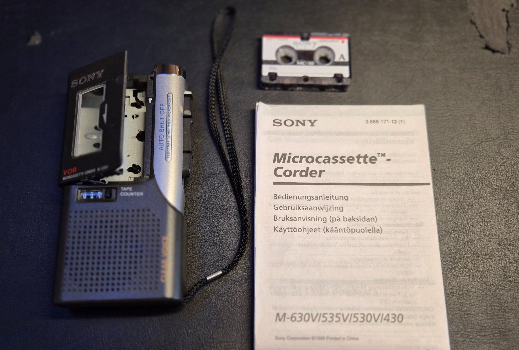 Sony Enregistreurs: Sony "Microcassette-Corder" – D'occasion à Zürich par max.d