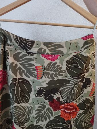 Sommerrock mit Blumenmuster, Gr. 38, ideal für den Sommer!