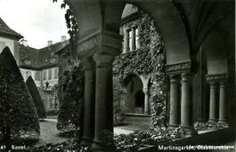 Basel - Martinsgraben Staatsarchiv 1943
