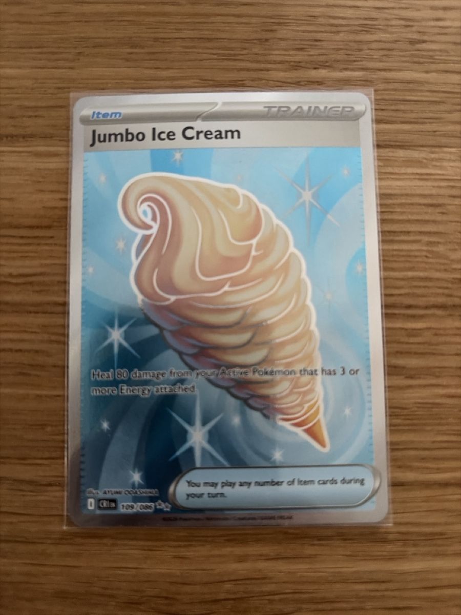 Pokémon Carte collezionabili: Jumbo Ice Cream – Nuovo (secondo la descrizione) da Seuzach venduto da lb_collectr