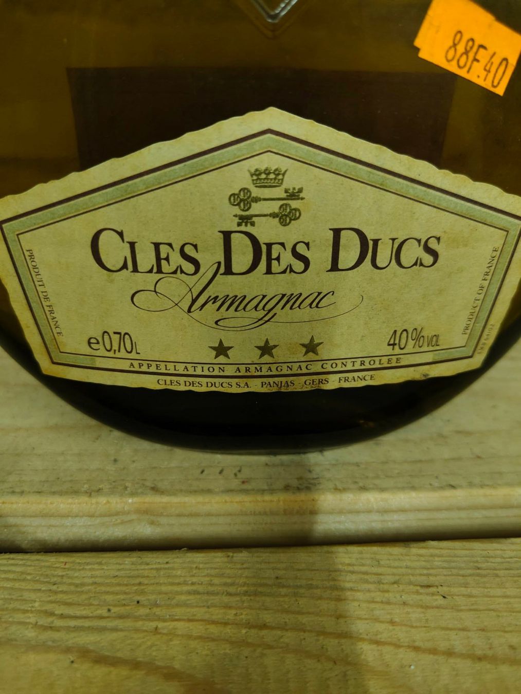 Spiritueux: Armagnac Cles des Ducs 3 Etoiles 0.7l/40%, – Neuf avec emballage d'origine à Münchenstein par wusmarino 2