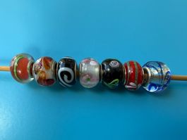 7 BEAD  PERLEN  PANDORA KOMPATIBEL ASS.   BEADS