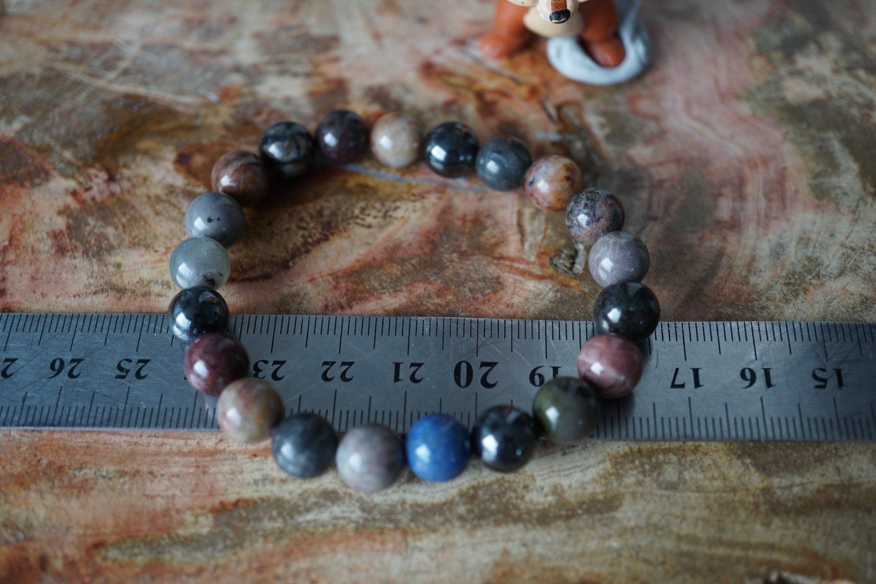 Pietre preziose: Armband 9mm  Mix Sugelith Richterit  Mangan – Nuovo e nell'imballaggio originale da Eschenbach SG venduto da topstone 2