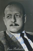 Erwin Geschonneck (1906-2008) Schauspieler - Autogramm