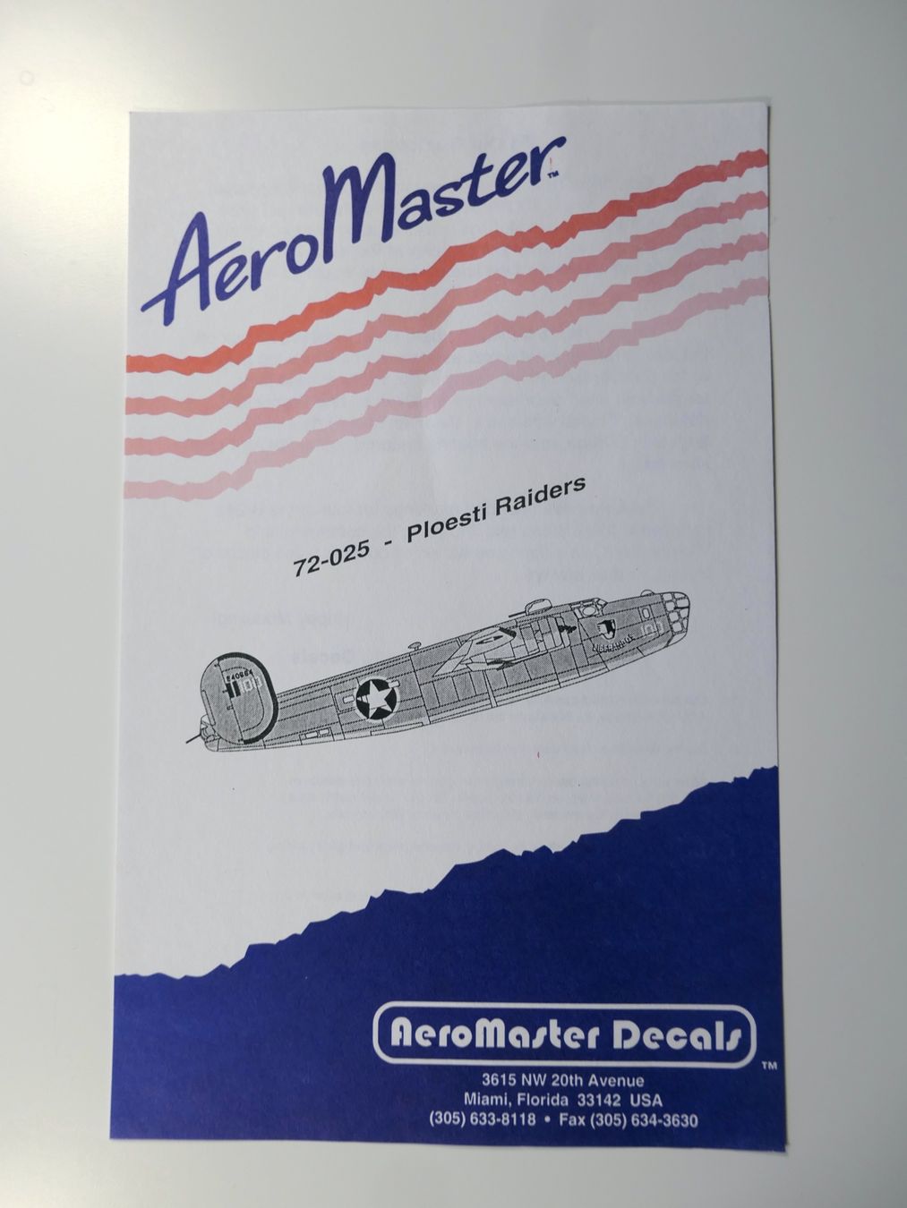 Kit di modellismo & Modellini statici: 1/72 B-24D Liberator Libya Mission 1943 - 4 Versionen Decals – Usato da Bassersdorf venduto da F-104fan 4