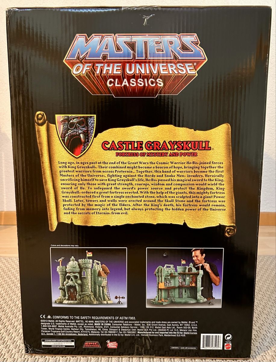 Masters of the Universe Statuette: MOTU Classics Castle Grayskull (2013) – Nuovo e nell'imballaggio originale da Oberhasli venduto da Schneeschueh 1