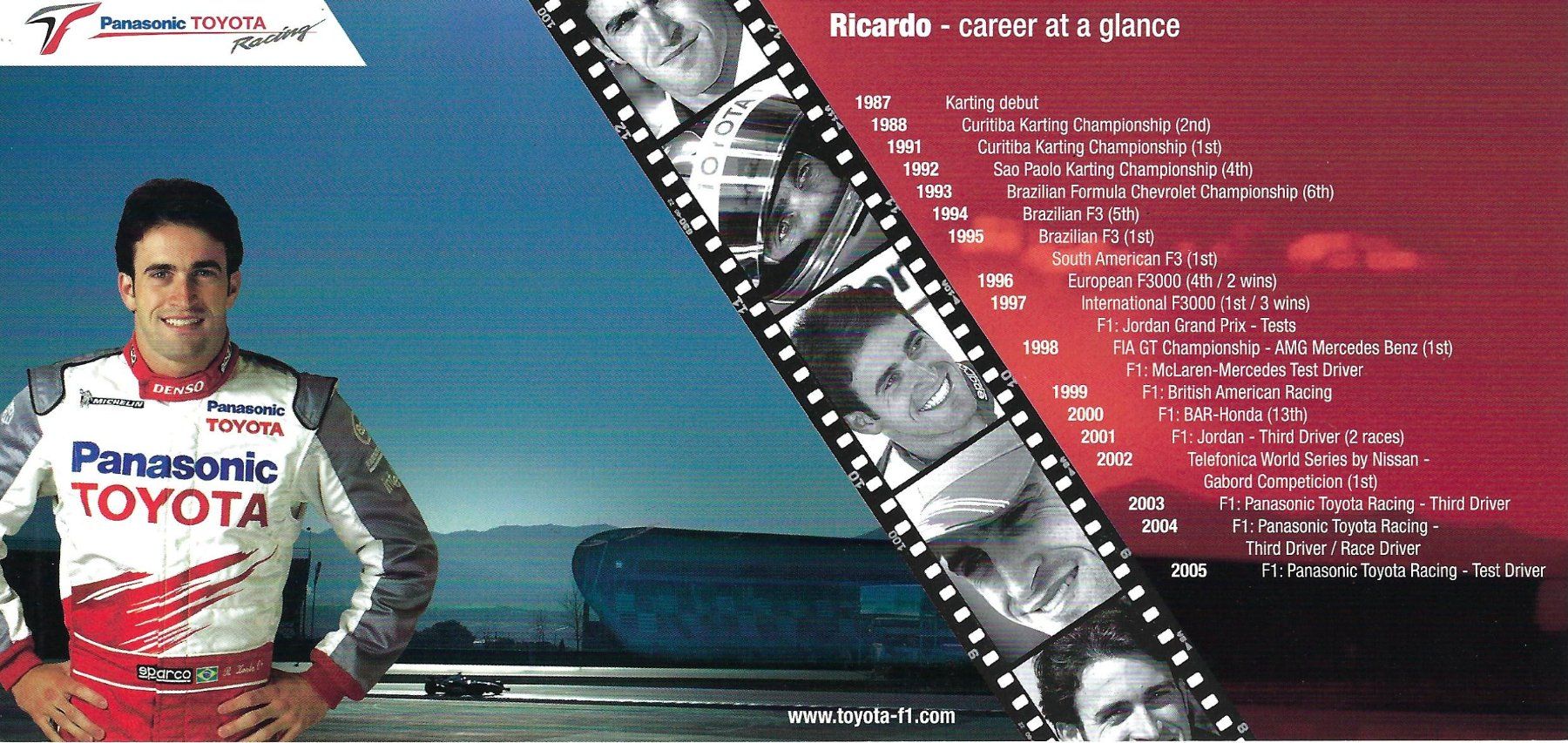 Karten: Ricardo Zonta, Formel 1, Autogrammkarte – Gebraucht aus Aarburg von Hktm 1