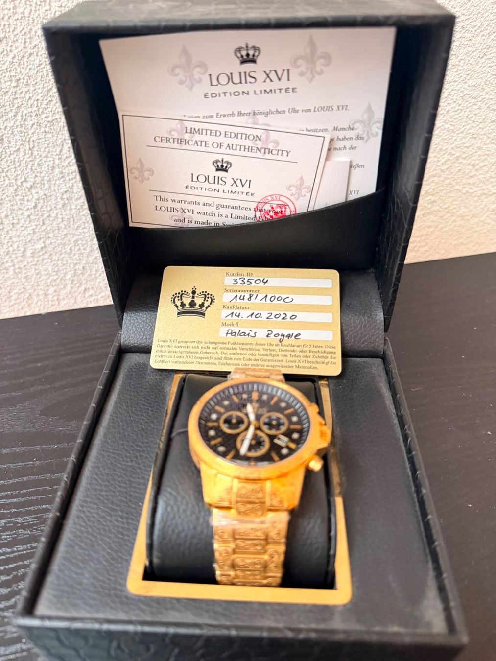 Uhren: Louis XVI Limited Edition 148/1000 – Neu (gemäss Beschreibung) aus Thundorf von Sabesh31 3