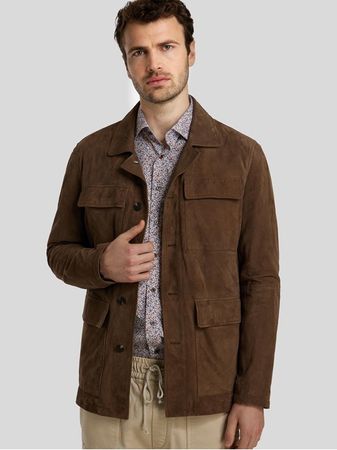 PKZ Fieldjacke aus Veloursleder, M, NEU, NP 220.-