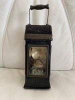 Uralte Handlampe Taschenlampe Höhe 21 cm aus Metall