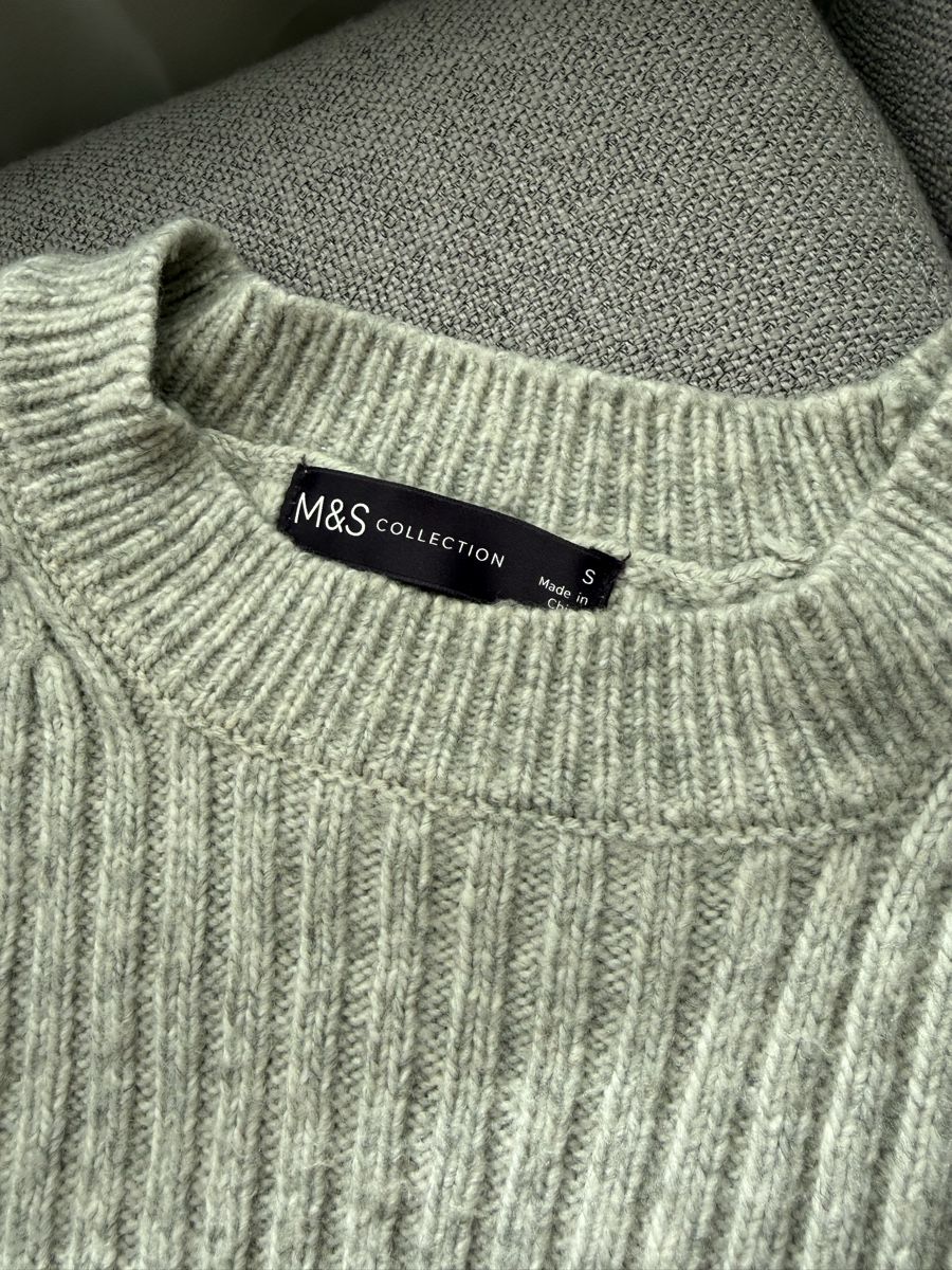 Maglioni & Felpe: M&S Collection Wool Blend Ribbed Jumper, Size Small – Nuovo (secondo la descrizione) da Zürich venduto da aar_9mtz 3