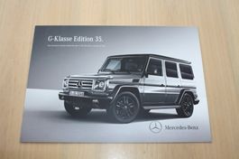 Mercedes-Benz G-Klasse Edition 35. Prospekt, 8/2014