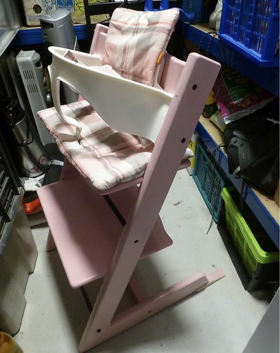 Stokke Seggioloni: stokke triptrap mit babyset und kissen – Usato da Landquart venduto da lumima 1