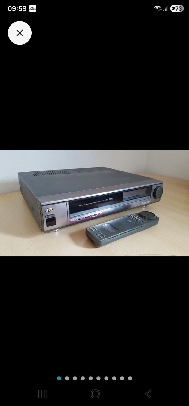 Tutti i VHS: Magnétoscope JVC SVHS – Usato da Thônex venduto da ser_9hhk