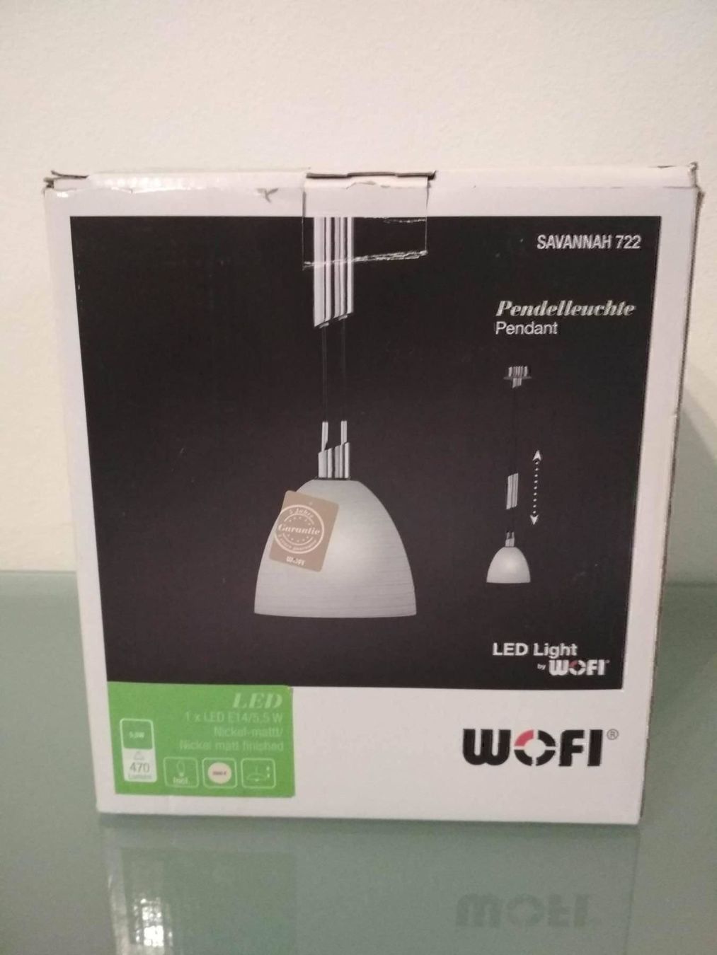 Kronleuchter & Deckenlampen: Pendelleuchte Savannah, 1-flammig – Neu und originalverpackt aus Bäch SZ von Swissy46 4