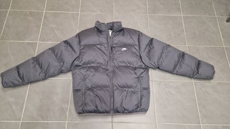 Graue Winterjacke NIKE, S