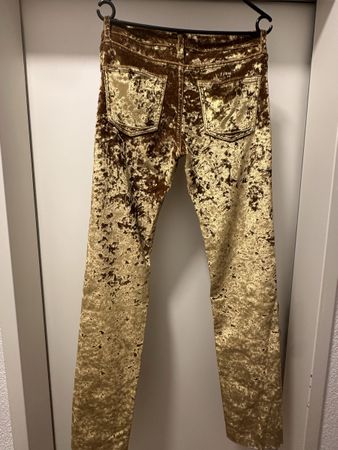 Acne Studios Velvet Pants, skinny fit  Women's Size 36 EU