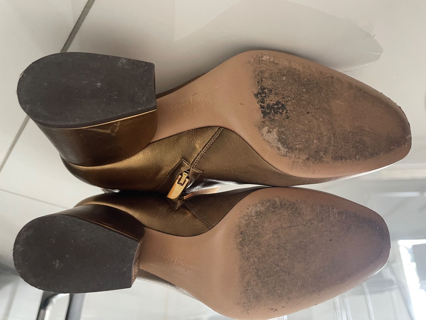 Salvatore Ferragamo Scarpe da donna: Original Ferragamo Halbstiefel, Gr 36 – Usato da Dättwil AG venduto da nika8810 4