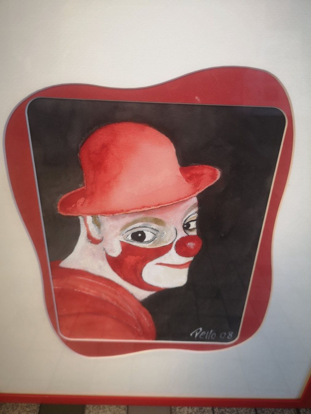 Dipinti: LE CLOWN SIGNÉ PELLO 08 – Usato da Genève venduto da Qanil77 1