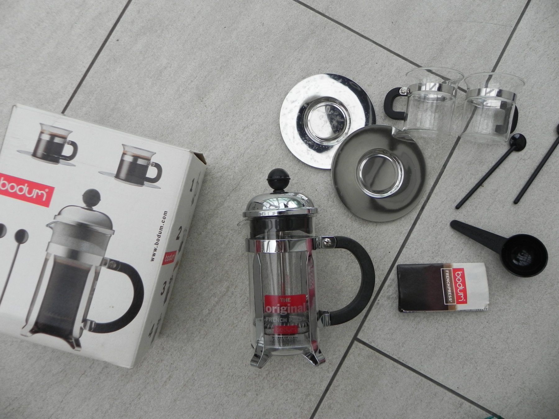 Bodum Macchine per caffè & Macchine per espresso: Bodum Chambord Kaffeebereiter Set, komplett – Usato da Stallikon venduto da pcerny16 1