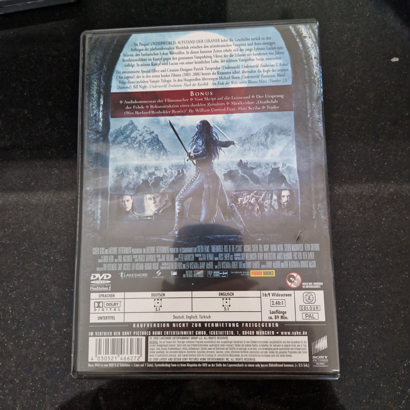 Tutti i DVDs: DVD, Underworld – Usato da Gränichen venduto da sunchi07 1