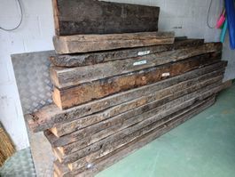 Rustikale Lärchenholzbalken