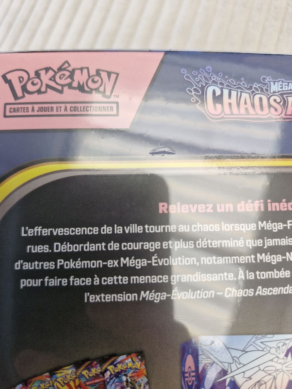 Pokémon Carte collezionabili: etb chaos ascendant - FR – Nuovo e nell'imballaggio originale da Cudrefin venduto da Jnini12 2