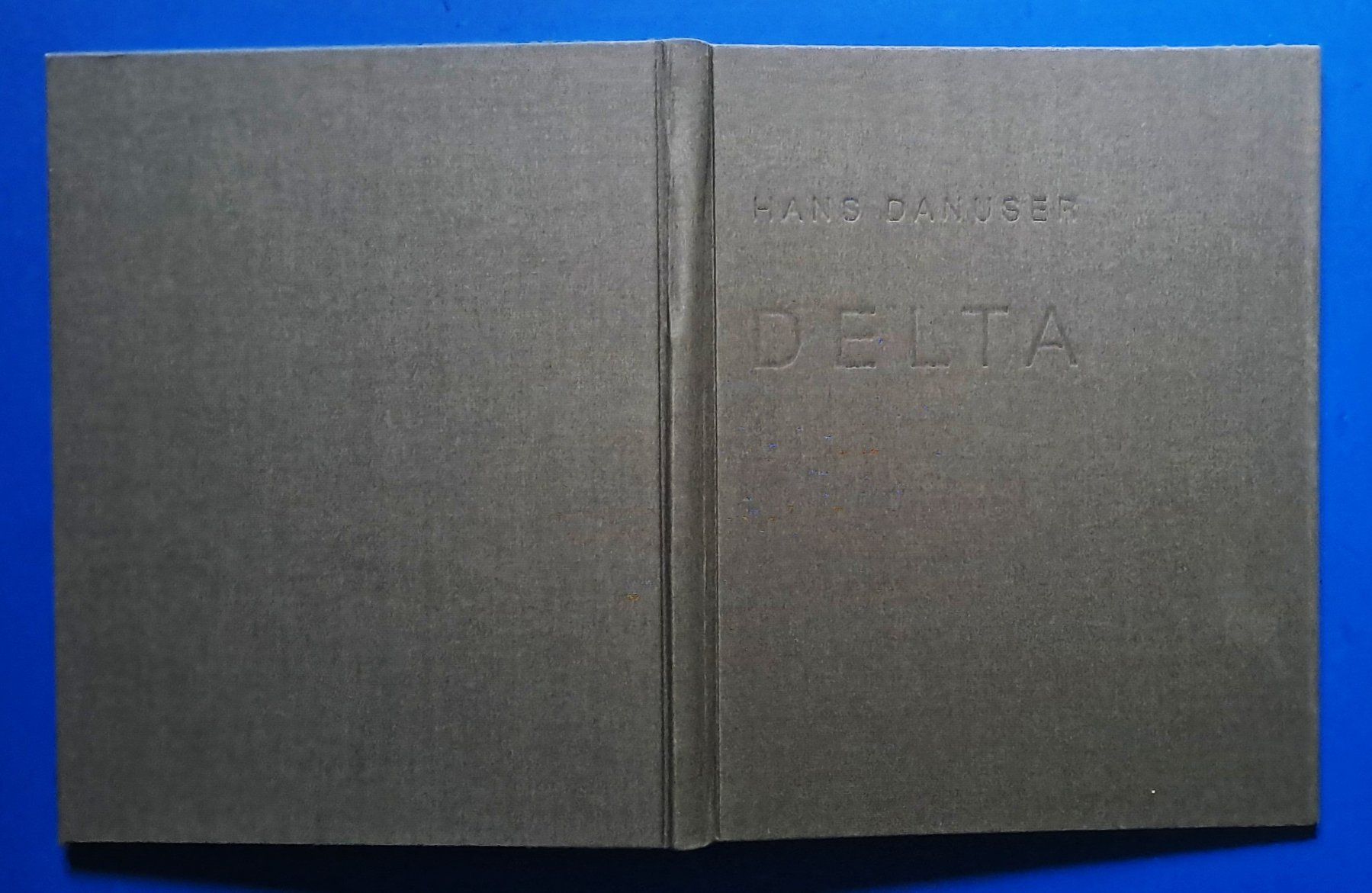 Libri: Hans Danuser: DELTA. EA 1996. Top erhalten – Usato da Zürich venduto da archiphil 1