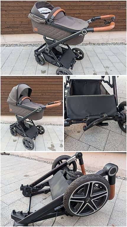 Hartan Carrozzine: Hartan Viva GTR Kinderwagen anthrazit – Usato da Heiligkreuz (Mels) venduto da Chliniii