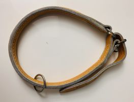 Neues Hundehalsband aus Leder, verstellbar, 50-70cm Umfang