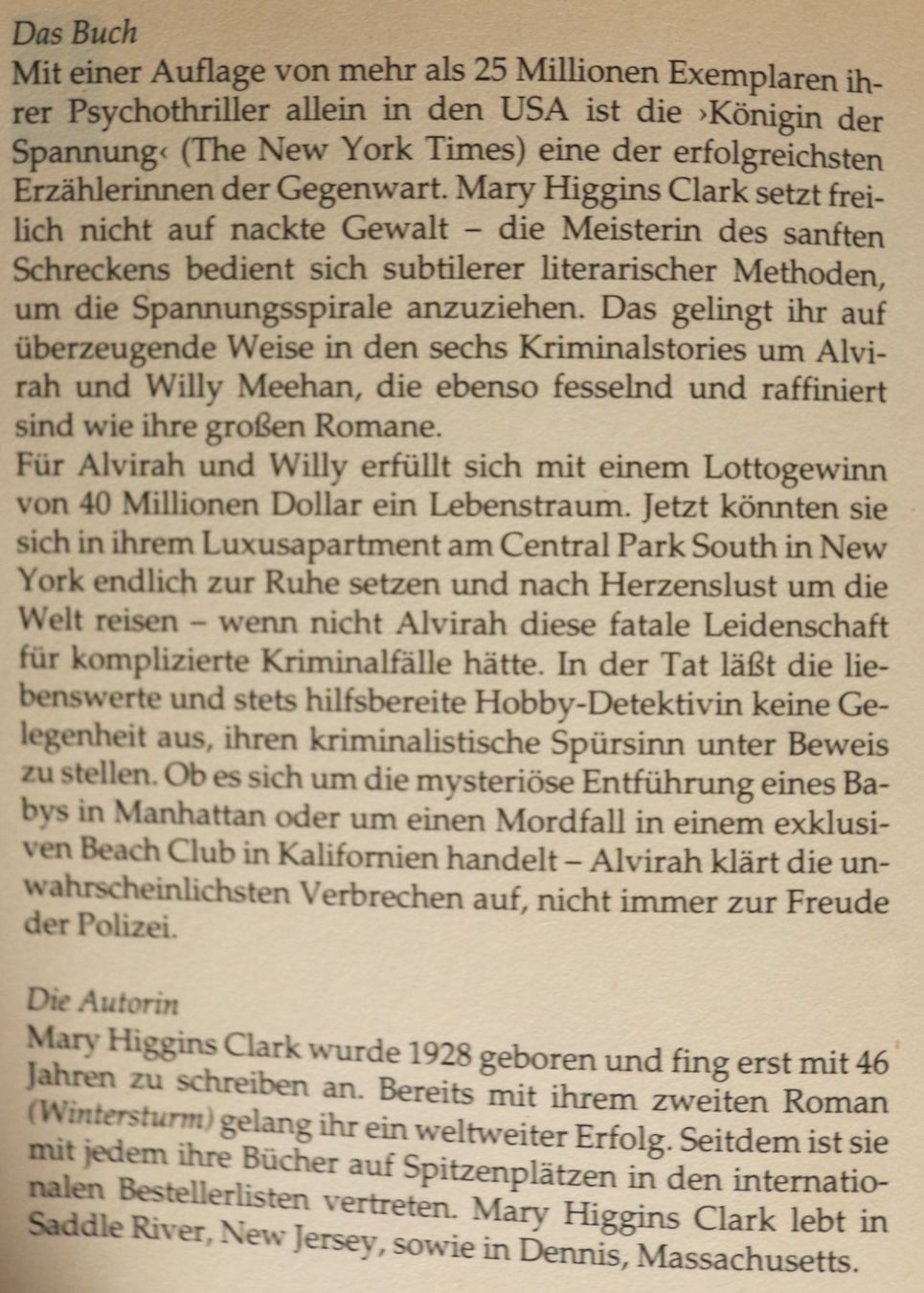 Libri: Mary Higgins Clark - Mordsgeschichten – Usato da Glattfelden venduto da Vrenely 4
