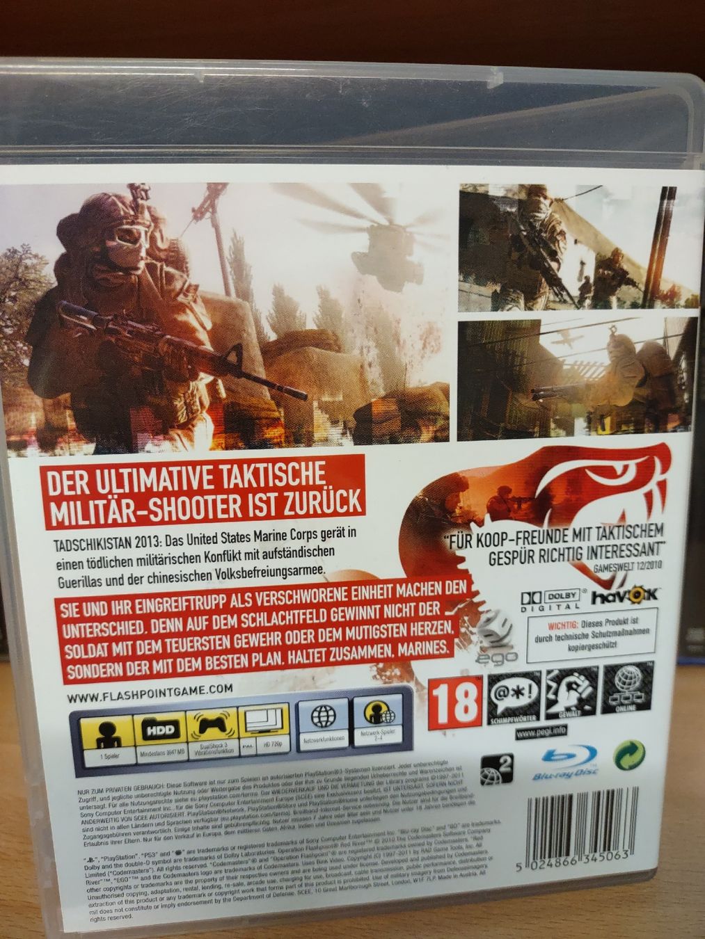 Sony Spiele: Operation Flashpoint Red River PS3 - Jeu d'action  – Gebraucht aus fribourg von GameSpot 1