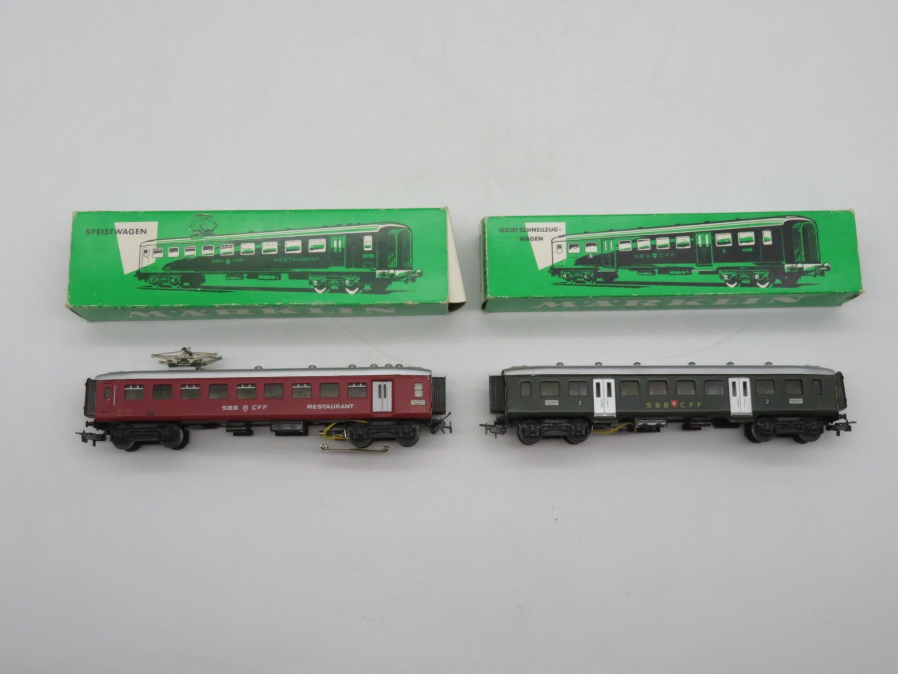 Märklin Modellini di ferrovie: Märklin H0 4035 + 4038 Set – Usato da Reinach BL venduto da WBZ-Flohmarkt