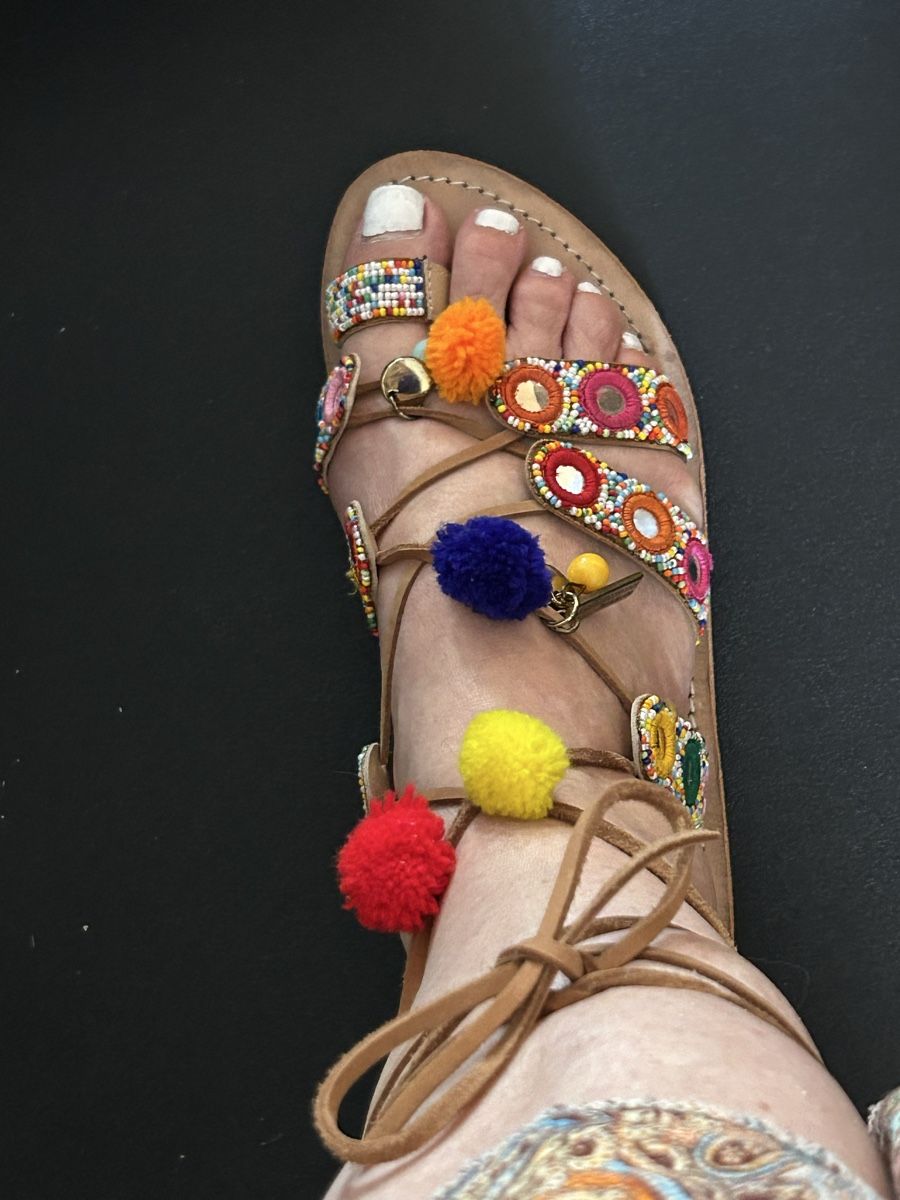 Chaussures femmes: Sandalen Leder, Grösse 38 – D'occasion à Kirchdorf BE par Stella130 1