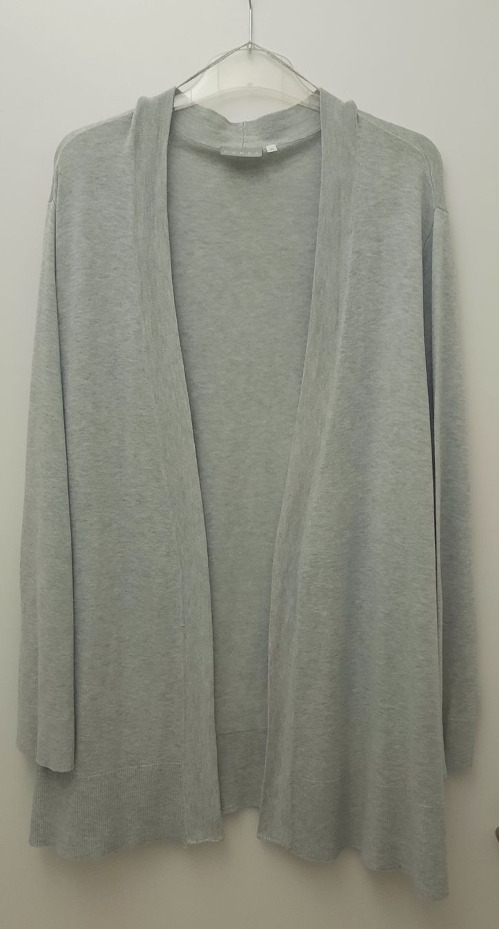 C&A Giacche: Cardigang lang grau XL – Nuovo e nell'imballaggio originale da Rotkreuz venduto da schweizerin72
