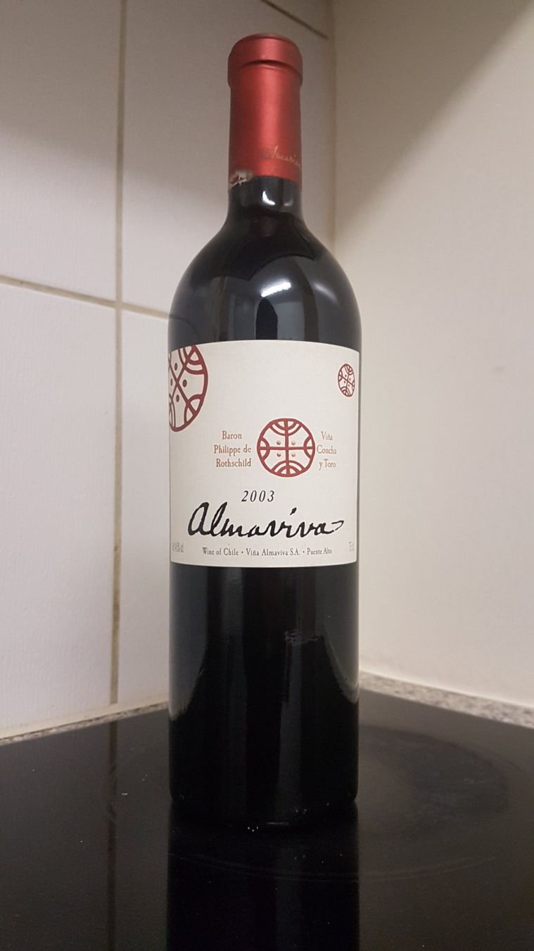 Wein: Almaviva 2003  75 cl. – Neu (gemäss Beschreibung) aus Grenchen von poggione