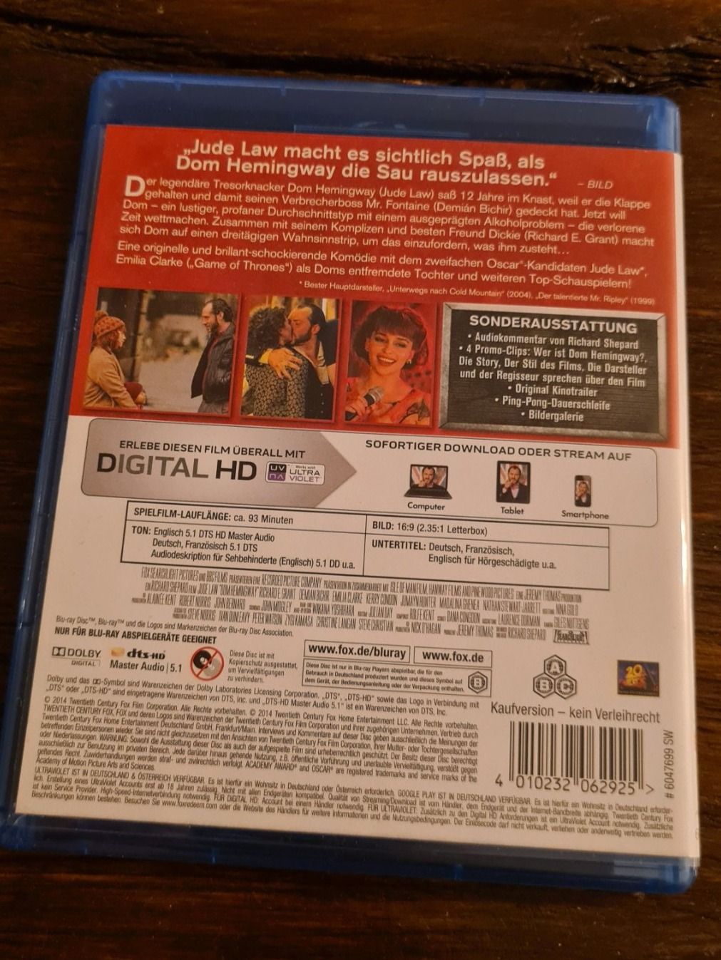 Tutti i DVDs: Dom Hemingway – Nuovo (secondo la descrizione) da Oberkirch LU venduto da ThE_CoLLecTor666 1